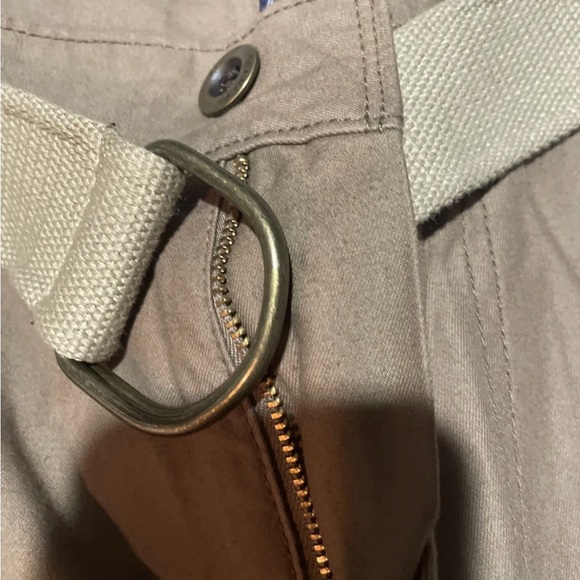 Levi'S Mens Brown Flat Front Relaxed Fit Casual Belt Cargo Shorts Size 30 - Picture 7 of 7